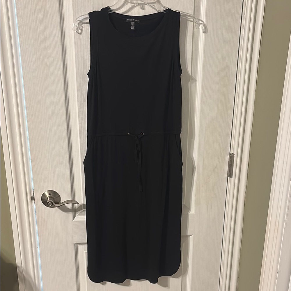 Eileen Fisher Black Sleeveless Dress